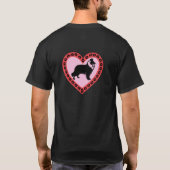 Liefde Collies / Shelties T-shirt (Achterkant)