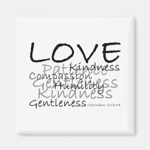 Liefde (Colossians 3) Magnet