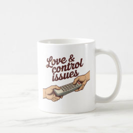 Liefde & controleproblemen | Relatiekracht Humor Koffiemok
