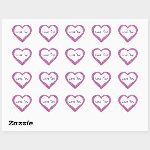 Liefde,  conversatie harten hart sticker