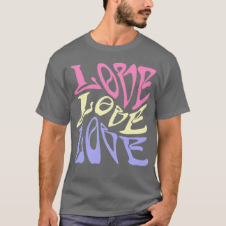liefde coole familie t-shirt