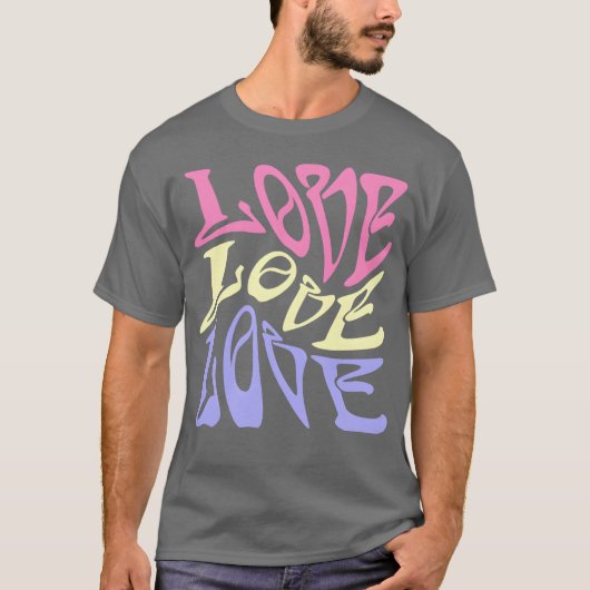 liefde coole familie t-shirt (Voorkant)