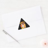 Liefde Corgi Dog Halloween Snoep Pompoen Schattige Sticker (Envelop)