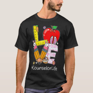 Liefde Counselor Life Funny Eag Bunny Eg T-shirt