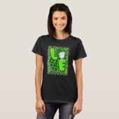 Liefde Counselor Life Leopard Shamrock Gnome St Pa T-shirt (Voorkant volledig)