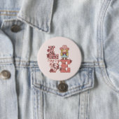 Liefde & Cowgirl Spirit –  Country Style Ronde Button 7,6 Cm (In situ)