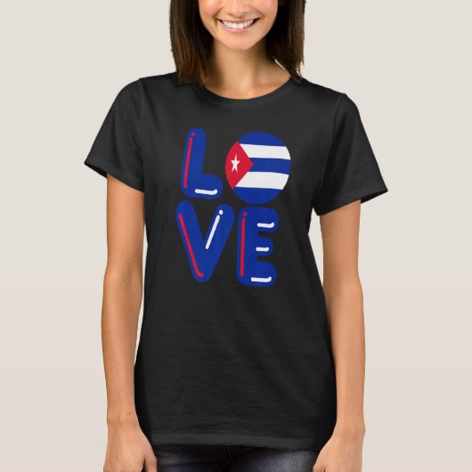 LIEFDE Cuba T-shirt (Voorkant)