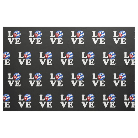 Liefde Cubaanse stijl Stof (Fat Quarter)