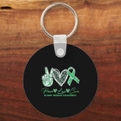 Liefde Cure Nierziekte Awareness Gifts Sleutelhanger (Voorkant)