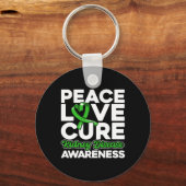 Liefde Cure Nierziekte Bewustzijn 1 Sleutelhanger (Voorkant)