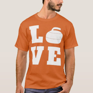 Liefde Curling voor trotse curler Premium T-shirt