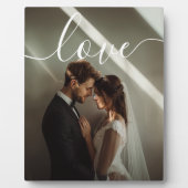 'Liefde' Custom koppel foto Fotoplaat (Voorkant)