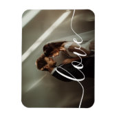 'Liefde' Custom koppel foto Magneet (Verticaal)