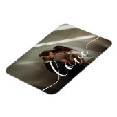'Liefde' Custom koppel foto Magneet (Linkerzijde)