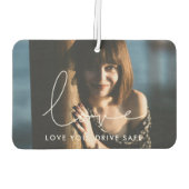 Liefde Custom paar afbeelding luchtverfrisser (Achterkant)