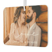 Liefde Custom paar afbeelding luchtverfrisser (Links)