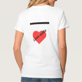 Liefde daargelaten t-shirt (Achterkant)