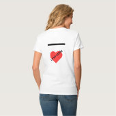 Liefde daargelaten t-shirt (Achterkant volledig)
