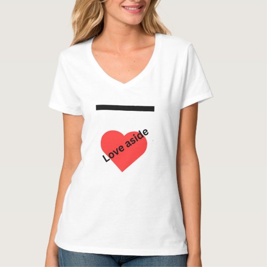 Liefde daargelaten t-shirt (Voorkant)