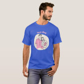 liefde dag familie t-shirt (Voorkant volledig)