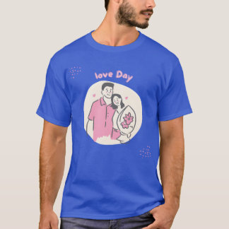 liefde dag familie t-shirt