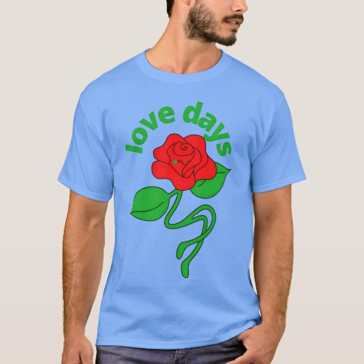 liefde dag jongen t-shirt (Voorkant)