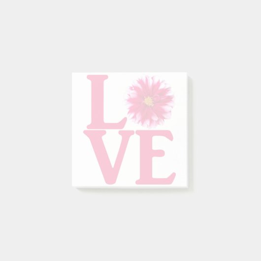 Liefde Dahlia Klassiek Post-it® Notes (Voorkant)