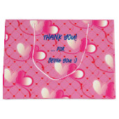 Liefde - Dank u - Valentijnsdag Grote Cadeautas (Voorkant)