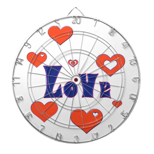 Liefde Dartbord (Voorkant)