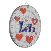Liefde Dartbord (Voorkant Links)