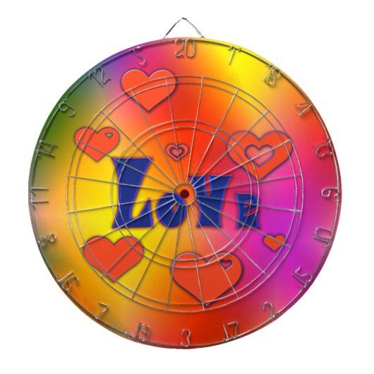 Liefde Dartbord (Voorkant)