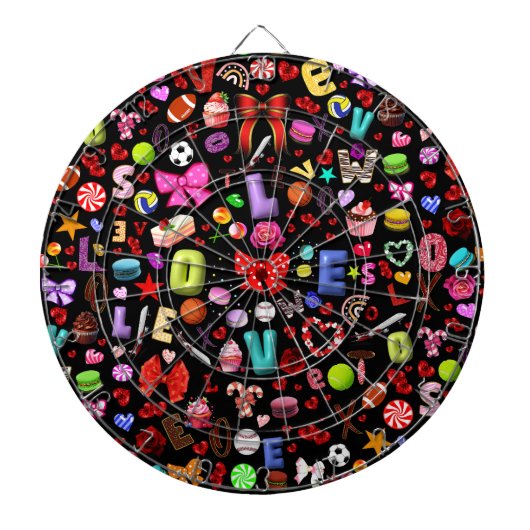 Liefde Dartbord (Voorkant)