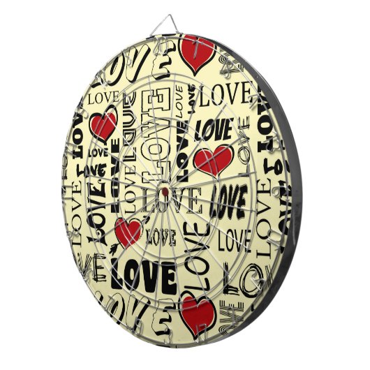 Liefde Dartbord (Voorkant Rechts)