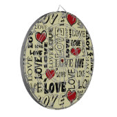 Liefde Dartbord (Voorkant Links)
