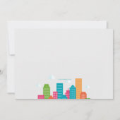 Liefde de aankondiging van het stadsleven (Achterkant)