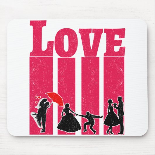 Liefde | De beste Valentijnsdag cadeaus voor haar Muismat (Voorkant)