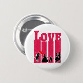 Liefde | De beste Valentijnsdag cadeaus voor haar Ronde Button 5,7 Cm (Voorkant /achterkant)