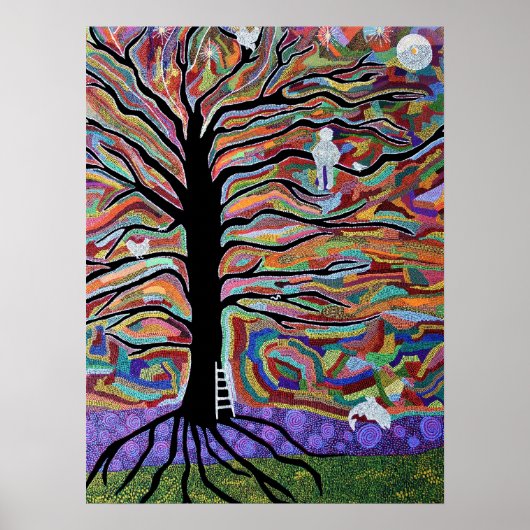 Liefde, de boom poster (Voorkant)