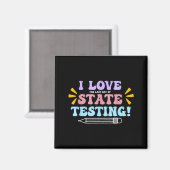 Liefde De Laatste Dag Van Staatstests Docententest Magneet (Voorkant / Achterkant)