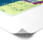 Liefde.  Deco-afdrukken Poster (Hoek)