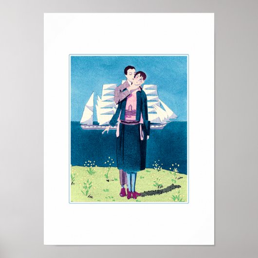 Liefde.  Deco-afdrukken Poster (Voorkant)