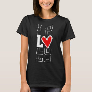 Liefde Deel 1 Matching Couple Outfit Mannen Women T-shirt