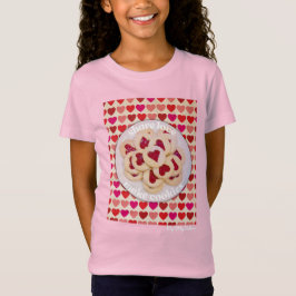Liefde delen, koekjes maken t-shirt