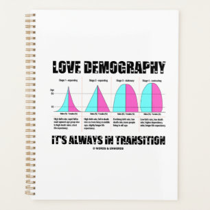 Liefde demografie altijd in overgang planner