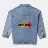 Liefde Denim Jacket (Achterkant)
