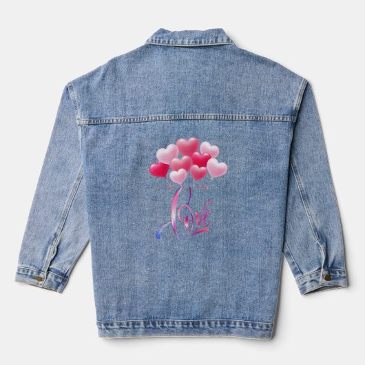 Liefde Denim Jacket (Achterkant)