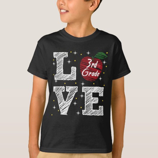 liefde, derde rang t-shirt (Voorkant)