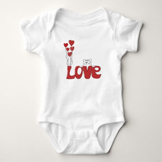 Liefde Design Baby Body Romper (Voorkant)