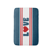 Liefde design badmat (Voorkant Verticaal)