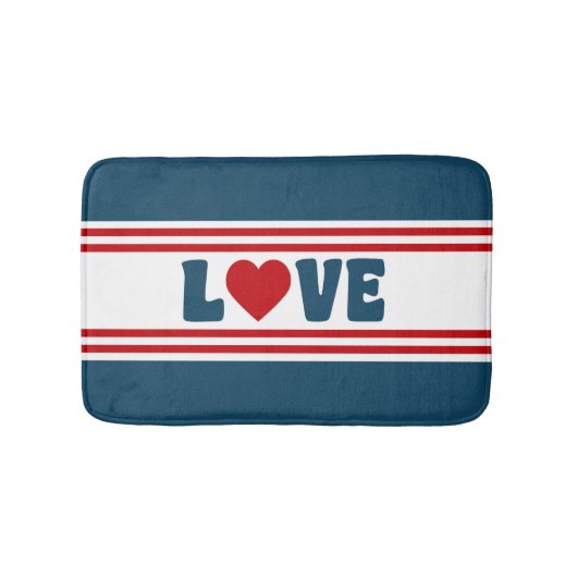 Liefde design badmat (Voorkant)